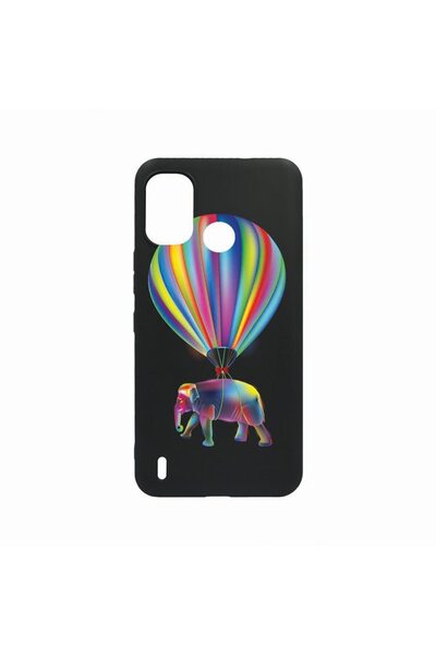 bestcase Husa BestCase¬Æ, Compatibila Cu Nokia C31, Rainbow Elefant, Rezisten...
