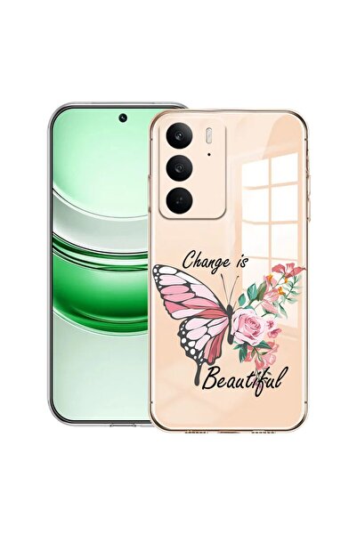 bestcase Husă transparentă din silicon pentru Realme C71, Schimbarea este fru...