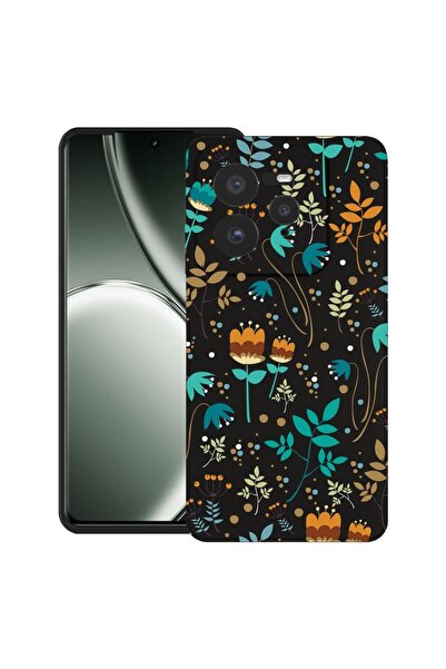 bestcase Husă pentru Realme GT 7 Pro, Silicon subțire premium de 1.2MM, Flori...