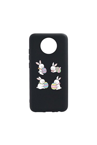 bestcase Husa Silicon Rabbit, compatibila cu Nokia C20, rezistenta la uzura, ...