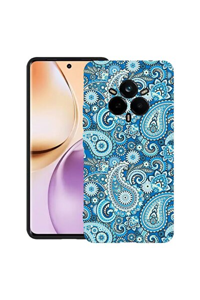 bestcase ¬Æ Husa pentru Realme 14 Pro Plus 5G, Blue Non-figurative, Slim Sili...