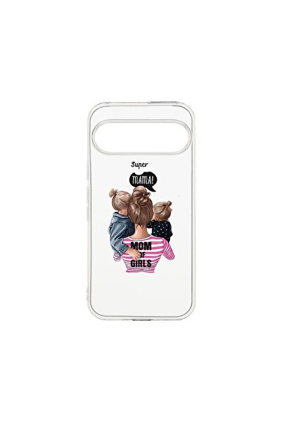 bestcase ¬Æ Husa Clear Silicon 2MM, Compatibila Cu Google Pixel 9 Pro, Super ...