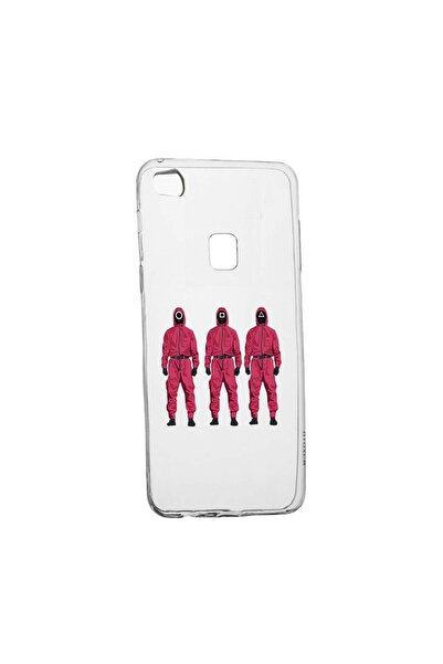 bestcase Husa Silicon Compatibila Cu Huawei P10 Lite, Squid Game - Soldier Ma...