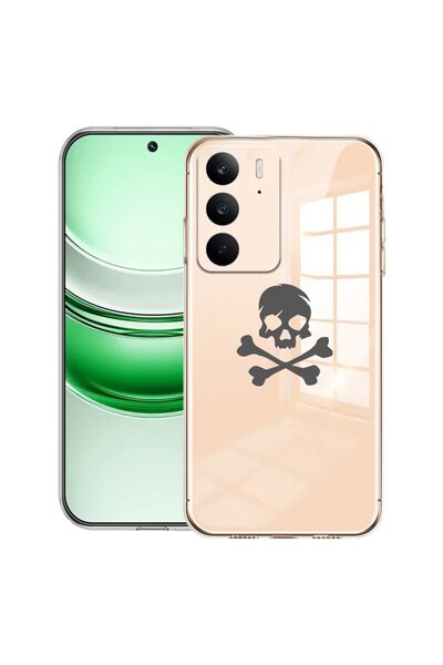 bestcase ¬Æ Husa Clear Silicon pentru Realme C71, Skull, 2041144 T 1473