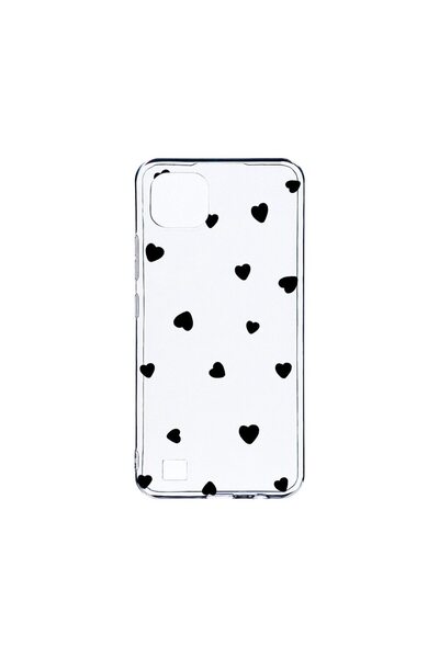 bestcase Husa BestCase¬Æ Clear Silicon 2MM, Compatibila Cu Realme C20, Heart ...