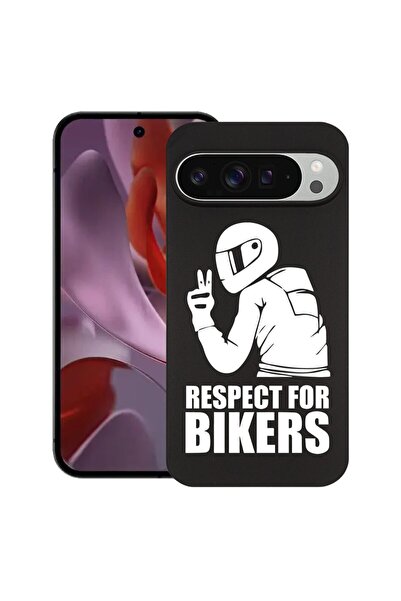 bestcase ¬Æ Husa pentru Google Pixel 9 Pro XL, Respect For Bikers, Slim Silic...
