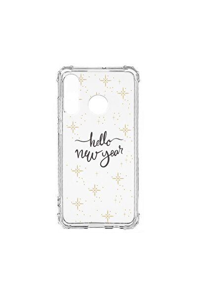 bestcase Husa Anti Shock Silicon Compatibila Cu Huawei P30 Lite, Hello New Ye...