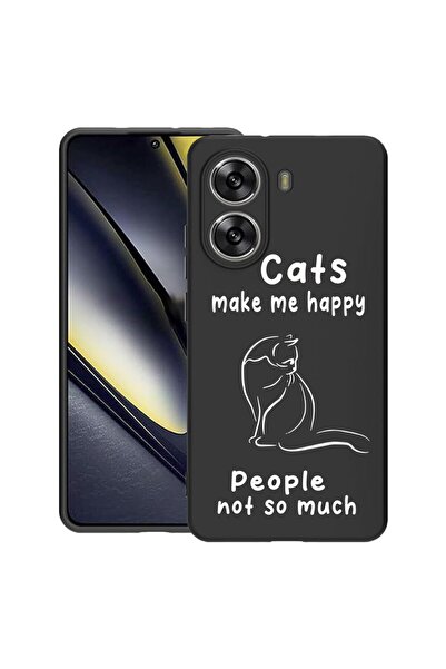 bestcase ¬Æ Husa Slim Silicon pentru Poco X7 Pro, Cats And People, 1992025 B ...