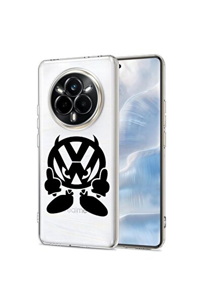 bestcase Θήκη για Realme 14 Pro 5G, BestCase® Διαφανής Σιλικόνη 2MM, VW Devil...