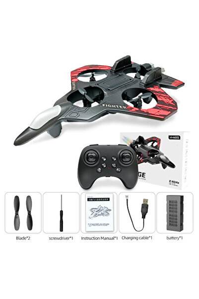 Choice L101 - Red New L101 RC Foam Airplane Glider Flying 2.4G With LED Light...