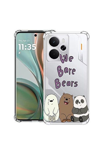 bestcase Αντικραδασμική Θήκη Συμβατή με Poco M7 Pro 5G, με Σχέδιο Αρκούδες, Ε...