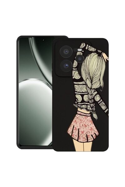 bestcase Калъф за Realme GT 7 Pro, Премиум тънък силиконов 1.2ММ, Дизайн  "Пр...