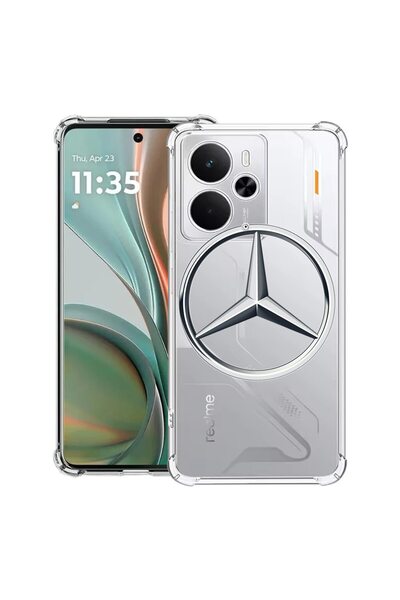 bestcase ¬Æ Husa Anti Shock Compatibil cu Poco M7 Pro 5G, cu Design Mercedes-...