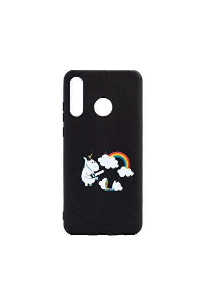 bestcase Husa Silicon Compatibila Cu Huawei P30 Lite, Unicorn - Cloud, rezist...