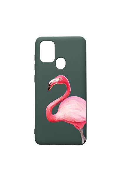 bestcase Husa Premium Silicon Compatibila Cu Huawei P Smart 2020, Flamingo, c...