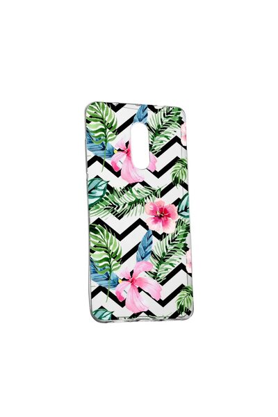 bestcase Husa Silicon, Transparent, Slim, Tropical, Asus Zenfone 3 LASER / ZC...