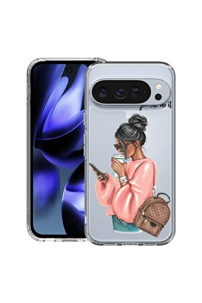 bestcase Θήκη για Google Pixel 10 / Pixel 10 Pro με σχέδιο Κορίτσι που κάνει ...
