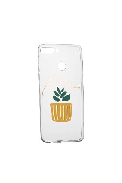 bestcase Προστατευτική θήκη με μήνυμα Grow, για Huawei Y6 Prime 2018, ανθεκτι...