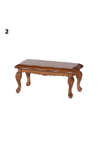 Choice7 2 9 Styles 1/12 Dollhouse Miniature Mini Wooden Table Coffee Table Si...
