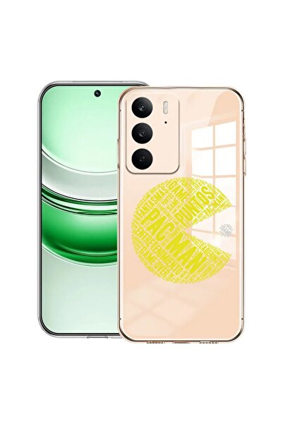 bestcase Прозрачен силиконов калъф за Realme C71, Calligraphy PacMan, 2041144...