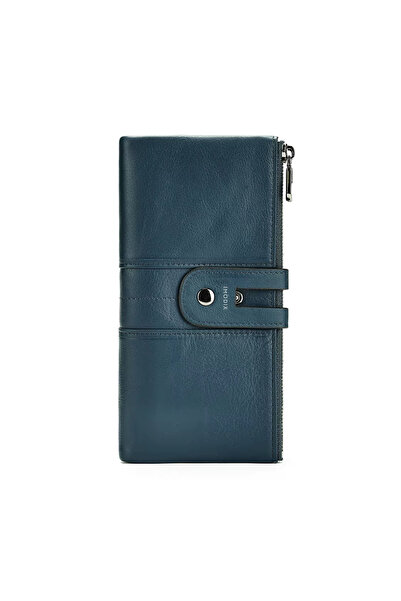 IMODIX Women's Genuine Leather Wallet , IMODIX®, Elegant Retro Model, RFID Pr...