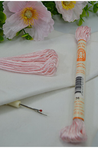 Enstitü İplik Hand Embroidery Silk, Laundry Silk, Rayon, Shiny Silk Texture, ...