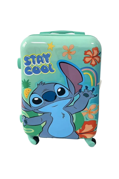 MC Micostore Children's trolley, Stitch model, 35L capacity, Mint Green