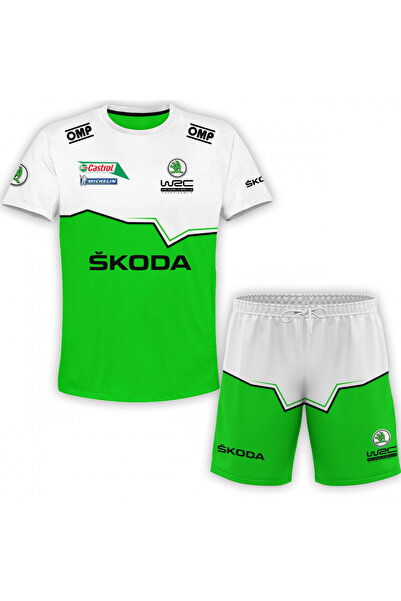 OEM Skoda D021 men's t-shirt and shorts set