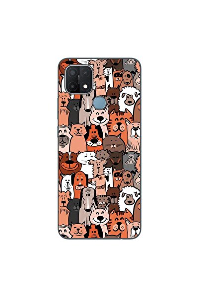 OEM Husa compatibila cu Oppo A15 si A15s Silicon Gel Tpu Model Caini si Pisic...