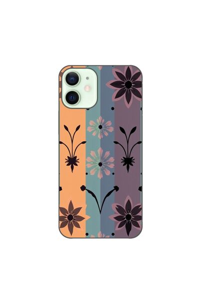 OEM Husa compatibila cu Apple iPhone 12 Mini Silicon Gel Tpu Model Vintage De...