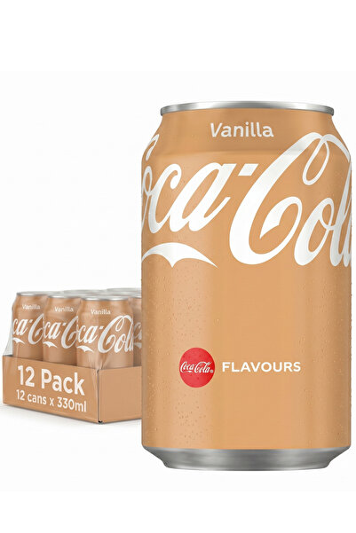 Coca-Cola Băutură Răcoritoare Carbogazoasă, Vanilla, 12 x 330ml, Aromă de Van...