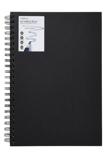 Dağtaş Kırtasiye Sketch Book Spiral Drawing Notebook A4 50 Sheets 135 Gr