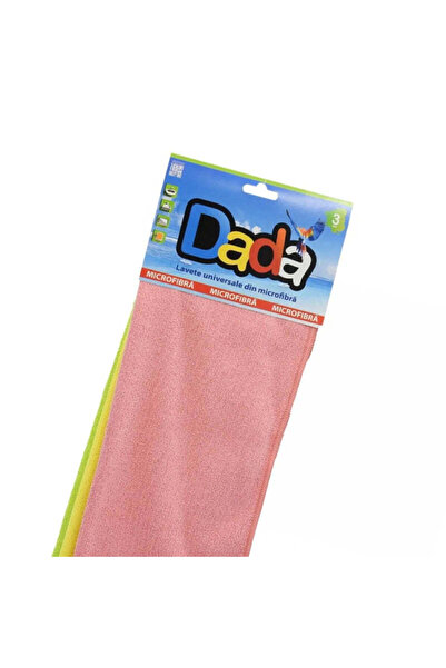 Dada Pachet 3 bucati Universal Microfiber Cloths 30x40 cm, Grease and Dust Re...