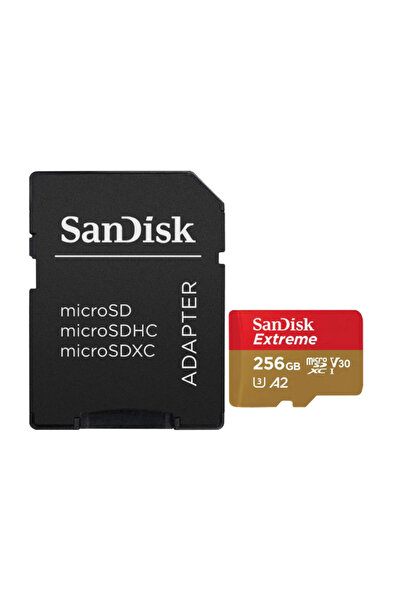 SanDisk Extreme microSDXC 256GB Memory Card, up to 190MB/s & 130MB/s Read/Wri...