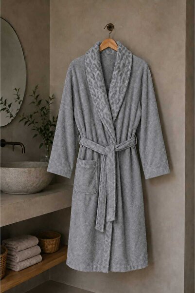 Mela Home |   Dream |   100% Cotton Women's / Men's Unisex Bathrobe - Towel -...
