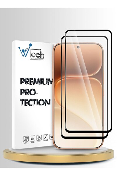 Wtech Honor 600 5G 2026 Premium E2E Series Full Glue Full Cover Tempered Glas...