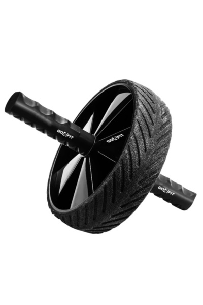 GO4FIT Roata pentru abdomene, roata abdominala ab roller