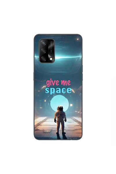 OEM Case compatible with Oppo A74 4G Silicon Gel Tpu Model Give Me Space