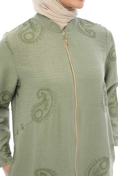 Nehir tekstil Self-Embroidered Brode Jacquard Robe