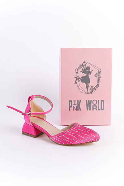 PW MODA Girl's Carnival Stone Detailed Evening Dress Shoes