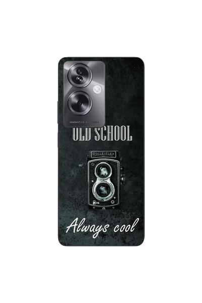 OEM Husa compatibila cu Oppo A79 5G Silicon Gel Tpu Model Retro Camera