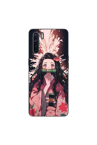 OEM Husa compatibila cu Oppo A91 Silicon Gel Tpu Model Demon Slayer Nezuko
