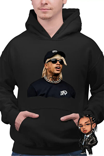 OEM Men's Ski Mask Step Back Rapper Hoodie