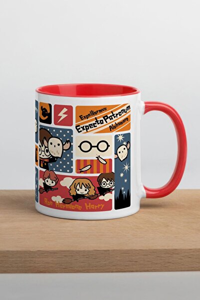 iyi fikirler Harry Potter Special Design Red Porcelain Mug
