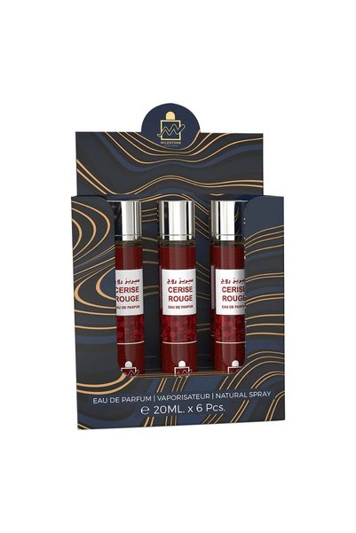 Milestone Cerise Rouge Eau De Parfum 5x 20ml Plus 1 mostră gratuită