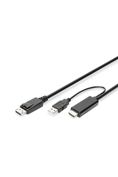 Digitus Cablu adaptor HDMI 4K - HDMI la DisplayPort 2m