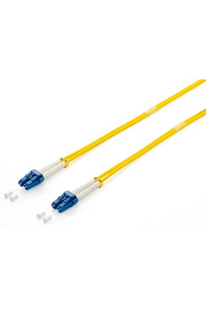 EQUIP Cablu patch LC->LC 3.00m Monomod Duplex OS2 galben, în pungă de plastic