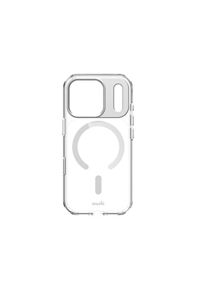 Moshi iGlaze MagSafe - Husă iPhone 17 Pro (Argintiu Lună)