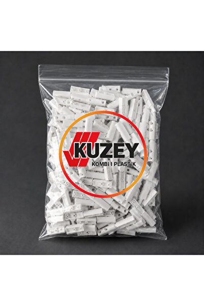 KUZEY KOMBİ PLASTİK Plastik Pvc Menteşe Sineklik Menteşesi 100 adet