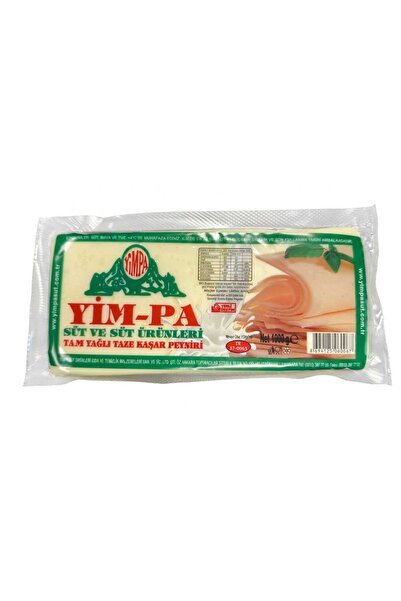 Yimpa Kaşar Peyniri Tam Yağlı 1000gr.